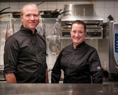 Robin Collard en Joske, restaurant Ethica